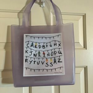 ☀️Clear Plastic Melissa Stranger Things Original Brand New